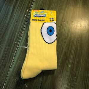 Equalizer Accessories SpongeBob Square Pants NWT Crew Socks Size 9-13